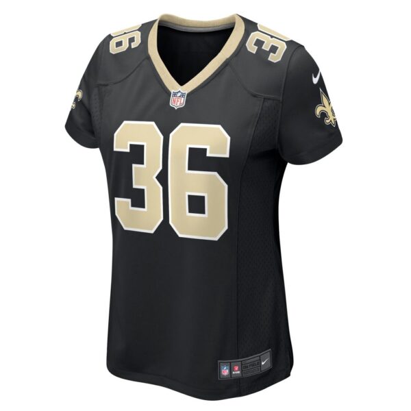 Anthony Johnson New Orleans Saints Nike Women's Team Game Jersey - Black