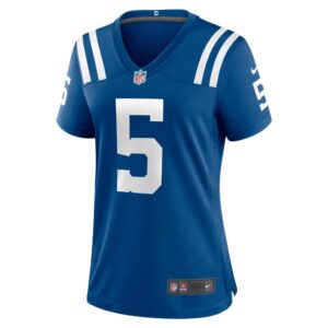 Women's Indianapolis Colts Anthony Richardson Nike Royal 2023 NFL Draft First Round Pick Game Jersey