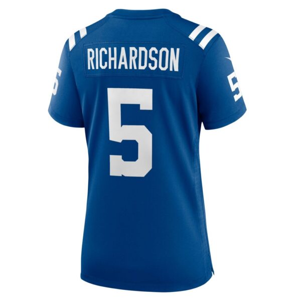 Women's Indianapolis Colts Anthony Richardson Nike Royal 2023 NFL Draft First Round Pick Game Jersey