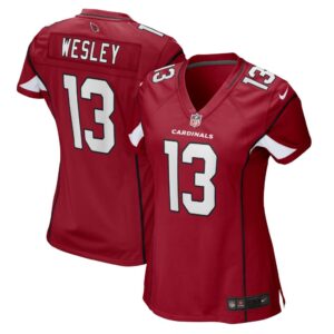 Women's Arizona Cardinals Antoine Wesley Nike Cardinal Game Player Jersey