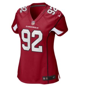 Women's Arizona Cardinals Antwaun Woods Nike Cardinal Game Player Jersey