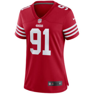 Women's San Francisco 49ers Arik Armstead Nike Scarlet Player Game Jersey