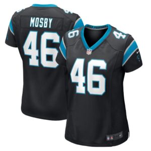 Women's Carolina Panthers Arron Mosby Nike Black Game Player Jersey