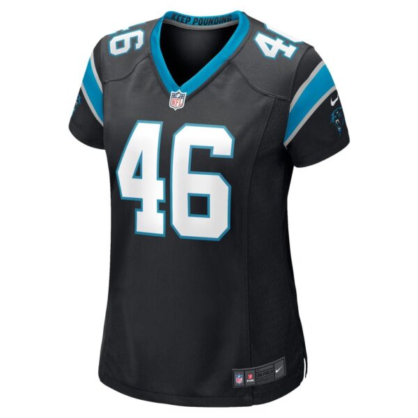 Women's Carolina Panthers Arron Mosby Nike Black Game Player Jersey