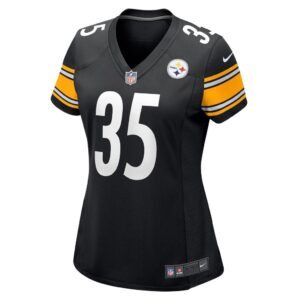 Women's Pittsburgh Steelers Arthur Maulet Nike Black Game Jersey