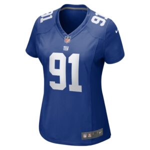 Women's New York Giants A'Shawn Robinson Nike Royal Team Game Jersey