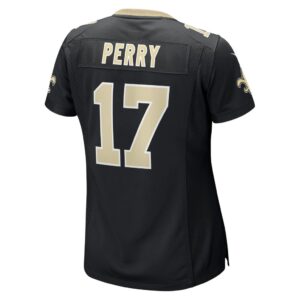 A.T. Perry New Orleans Saints Nike Women's Team Game Jersey - Black