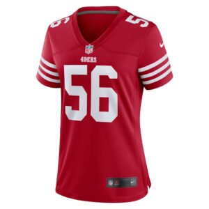 Women's San Francisco 49ers Austin Bryant Nike Scarlet Game Jersey