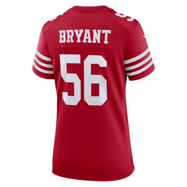 Women's San Francisco 49ers Austin Bryant Nike Scarlet Game Jersey