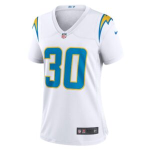 Women's Los Angeles Chargers Austin Ekeler Nike White Game Jersey