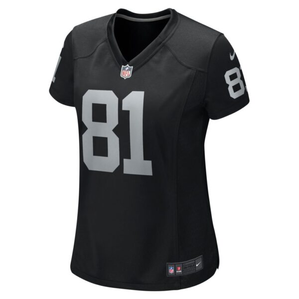 Austin Hooper Las Vegas Raiders Nike Women's Team Game Jersey - Black