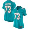 Women's Miami Dolphins Austin Jackson Nike Aqua Game Jersey