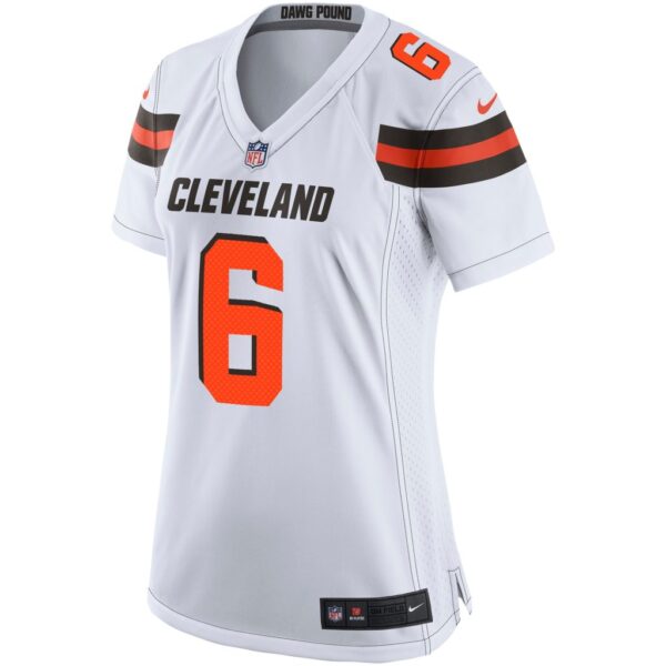 Women's Nike Baker Mayfield White Cleveland Browns Player Game Jersey