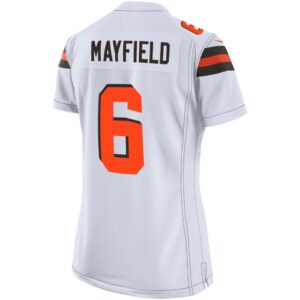 Women's Nike Baker Mayfield White Cleveland Browns Player Game Jersey