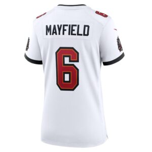 Baker Mayfield Tampa Bay Buccaneers Nike Women's Away Game Jersey - White