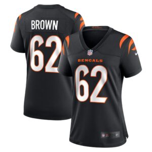 Women's Cincinnati Bengals Ben Brown Nike Black Game Player Jersey