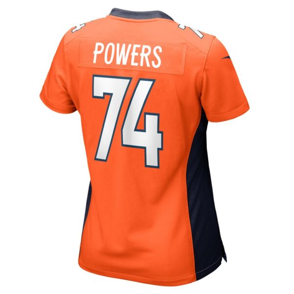 Ben Powers Denver Broncos Nike Women's Game Player Jersey - Orange