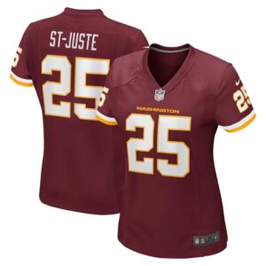 Women's Washington Football Team Benjamin St-Juste Nike Burgundy Game Jersey