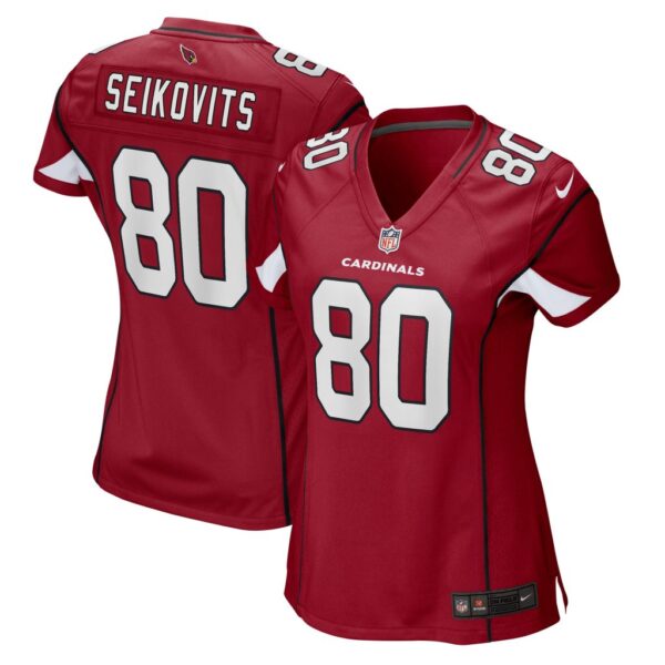 Women's Arizona Cardinals Bernhard Seikovits Nike Cardinal Game Jersey