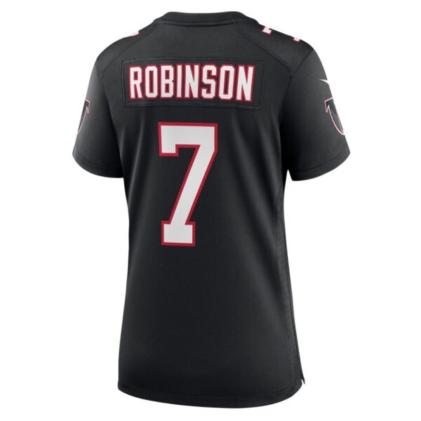 Women's Atlanta Falcons Bijan Robinson Nike Black Alternate Game Jersey