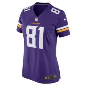 Women's Minnesota Vikings Bisi Johnson Nike Purple Game Jersey