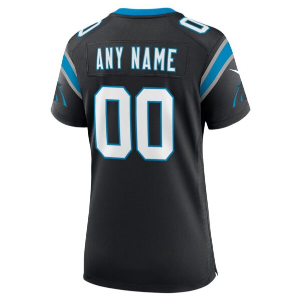 Carolina Panthers Nike Women's Custom Game Jersey - Black