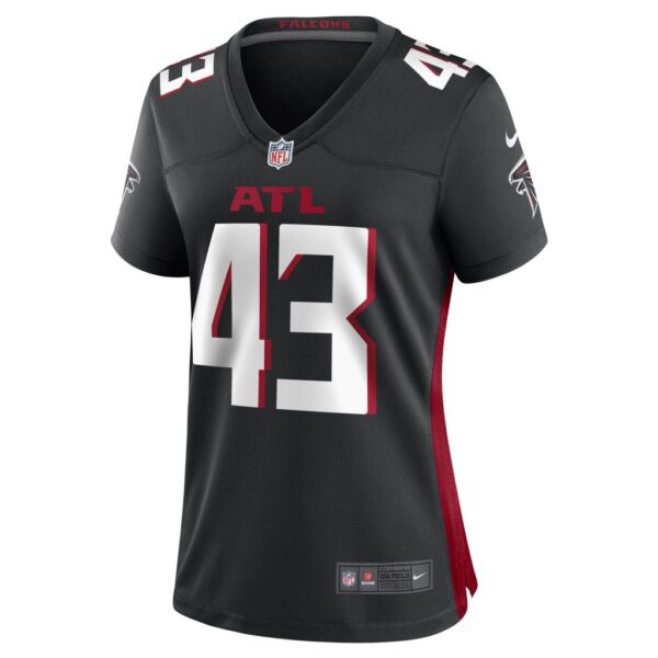 Women's Matt Hankins Atlanta Falcons Nike Black Game Player Jersey