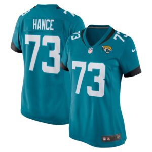 Women's Jacksonville Jaguars Blake Hance Nike Teal Home Game Player Jersey