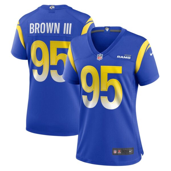 Women's Los Angeles Rams Bobby Brown III Nike Royal Game Jersey