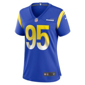 Women's Los Angeles Rams Bobby Brown III Nike Royal Game Jersey