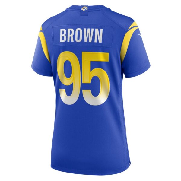 Bobby Brown III Los Angeles Rams Nike Women's Team Game Jersey - Royal