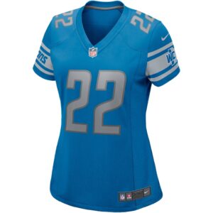 Women's Detroit Lions Bobby Layne Nike Blue Game Retired Player Jersey