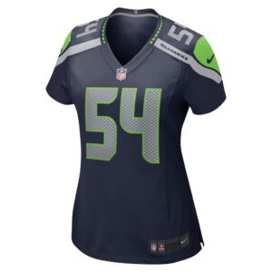 Women's Seattle Seahawks Bobby Wagner Nike College Navy Game Jersey