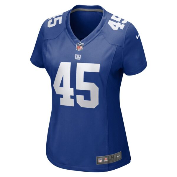 Boogie Basham New York Giants Nike Women's Game Jersey - Royal