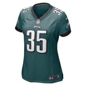 Women's Philadelphia Eagles Boston Scott Nike Midnight Green Game Jersey