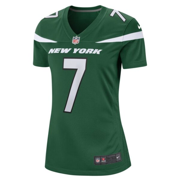 Women's New York Jets Braden Mann Nike Gotham Green Game Jersey