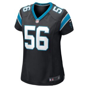 Women's Carolina Panthers Bradley Bozeman Nike Black Game Player Jersey