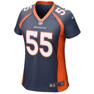 Women's Nike Bradley Chubb Navy Denver Broncos Game Jersey