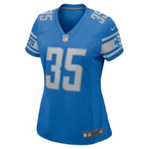 Women's Detroit Lions Brady Breeze Nike Blue Home Game Player Jersey