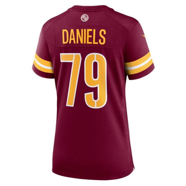 Women's Washington Commanders Braeden Daniels Nike Burgundy Team Game Jersey