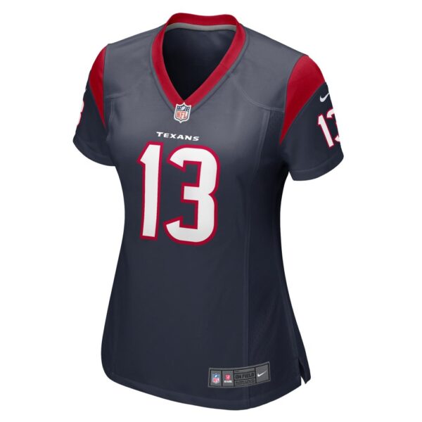 Women's Houston Texans Brandin Cooks Nike Navy Game Jersey