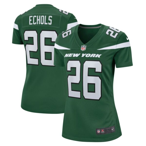 Women's New York Jets Brandin Echols Nike Gotham Green Game Jersey