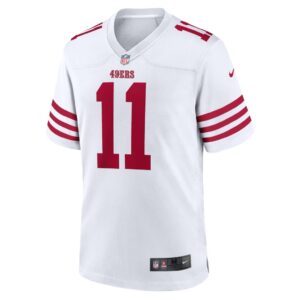 Women's San Francisco 49ers Brandon Aiyuk Nike White Game Jersey