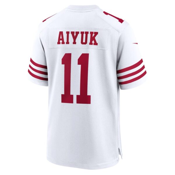 Women's San Francisco 49ers Brandon Aiyuk Nike White Game Jersey