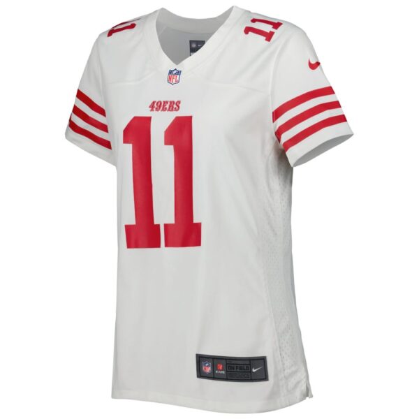 Women's San Francisco 49ers Brandon Aiyuk Nike White Game Player Jersey