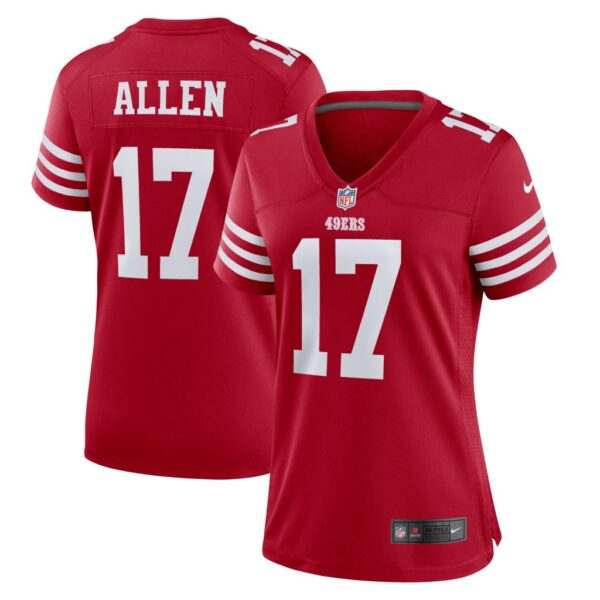 Brandon Allen San Francisco 49ers Nike Women's Game Jersey - Scarlet