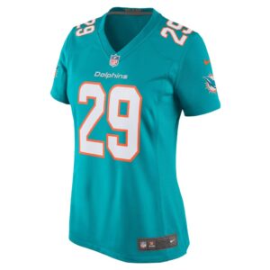 Women's Miami Dolphins Brandon Jones Nike Aqua Team Game Jersey