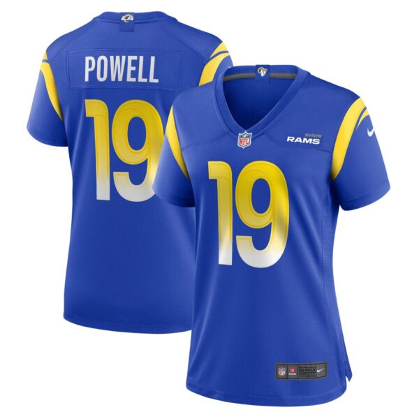 Women's Los Angeles Rams Brandon Powell Nike Royal Game Jersey