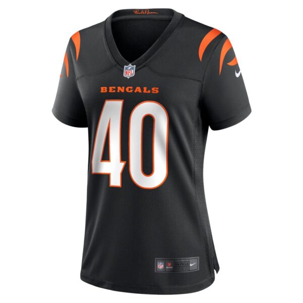 Women's Cincinnati Bengals Brandon Wilson Nike Black Game Jersey