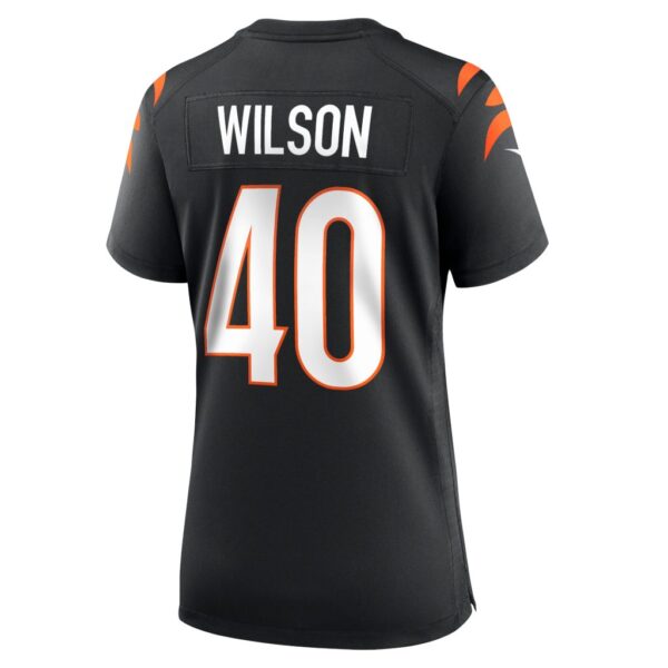 Women's Cincinnati Bengals Brandon Wilson Nike Black Game Jersey